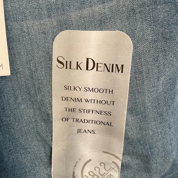 1822 Denim Women's Classic Blue Ankle Skinny Jeans - Picture 5 of 5